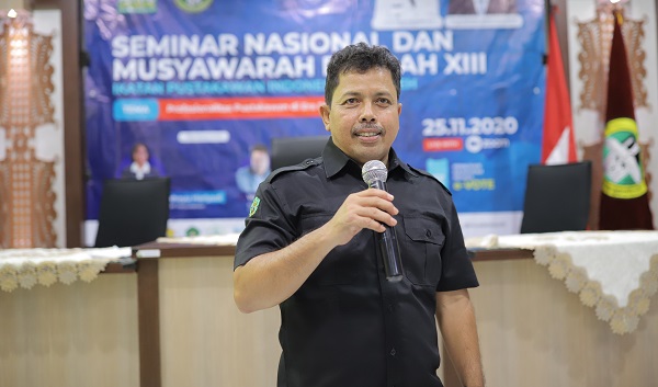 Nazaruddin Pimpin Pustakawan Aceh