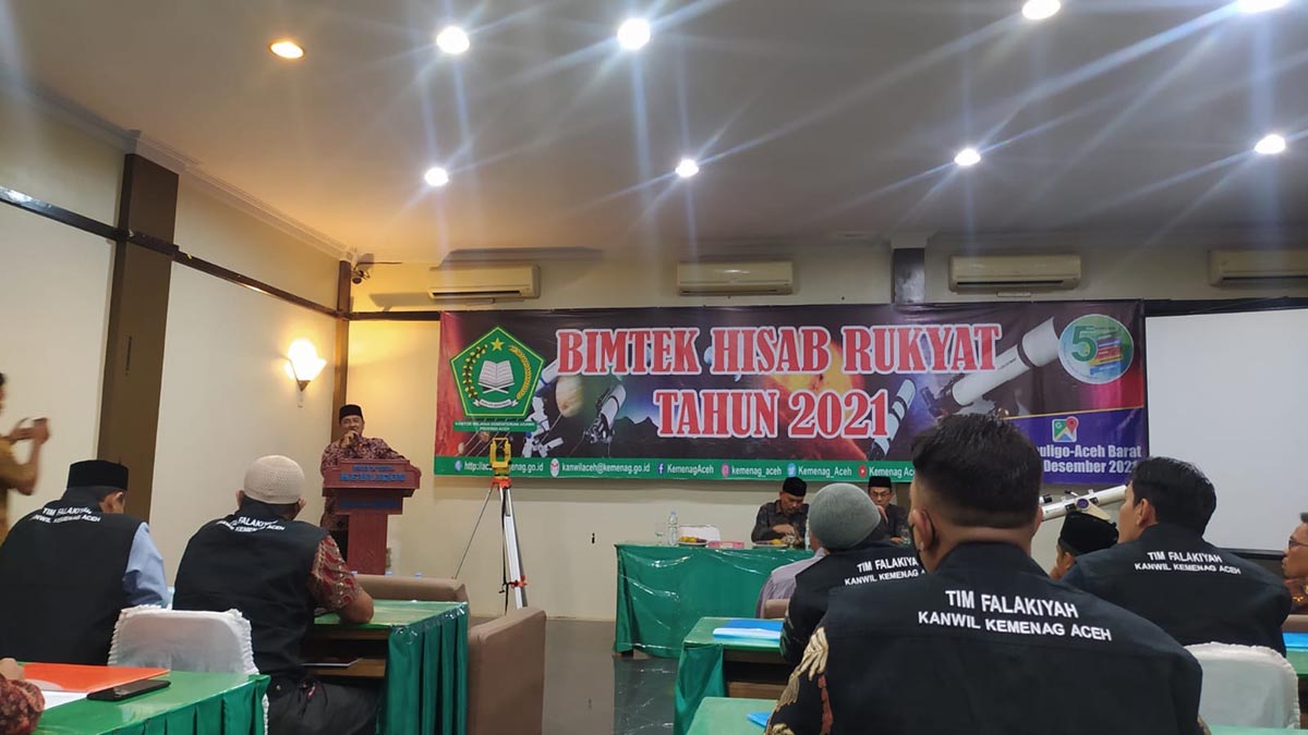 Kemenag Aceh Siapkan Tenaga Pengukur Arah Kiblat