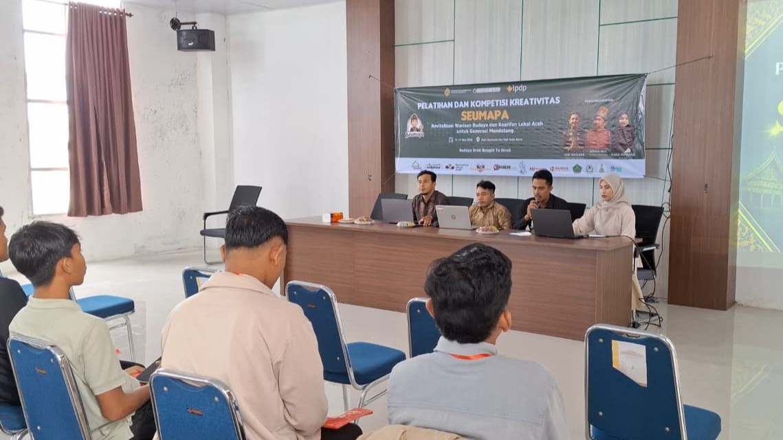 Generasi Muda Aceh Barat Belajar Seni Seumapa, Jumat 15 Mei 2026. (BASAJAN.NET/HARIS MUNAWAR)