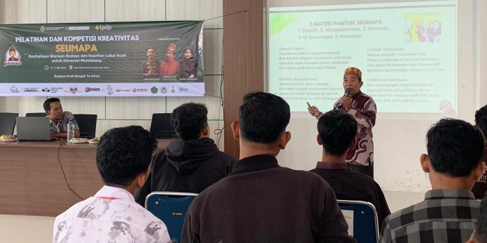 Meastro Seumapa, Medya Hus Kenalkan Makna Seumapa kepada Generasi Muda Aceh Barat, Sabtu 16 Mei 2026