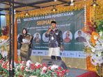 Peserta saat tampil pada Kompetisi Kreativitas Seumapa, Ahad 17 Mei 2026. (BASAJAN.NET/HARIS MUNAWAR)