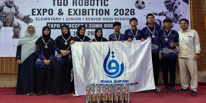 Dayah Ruhul Qur'ani Raih Delapan Penghargaan Robotik Tingkat Nasional