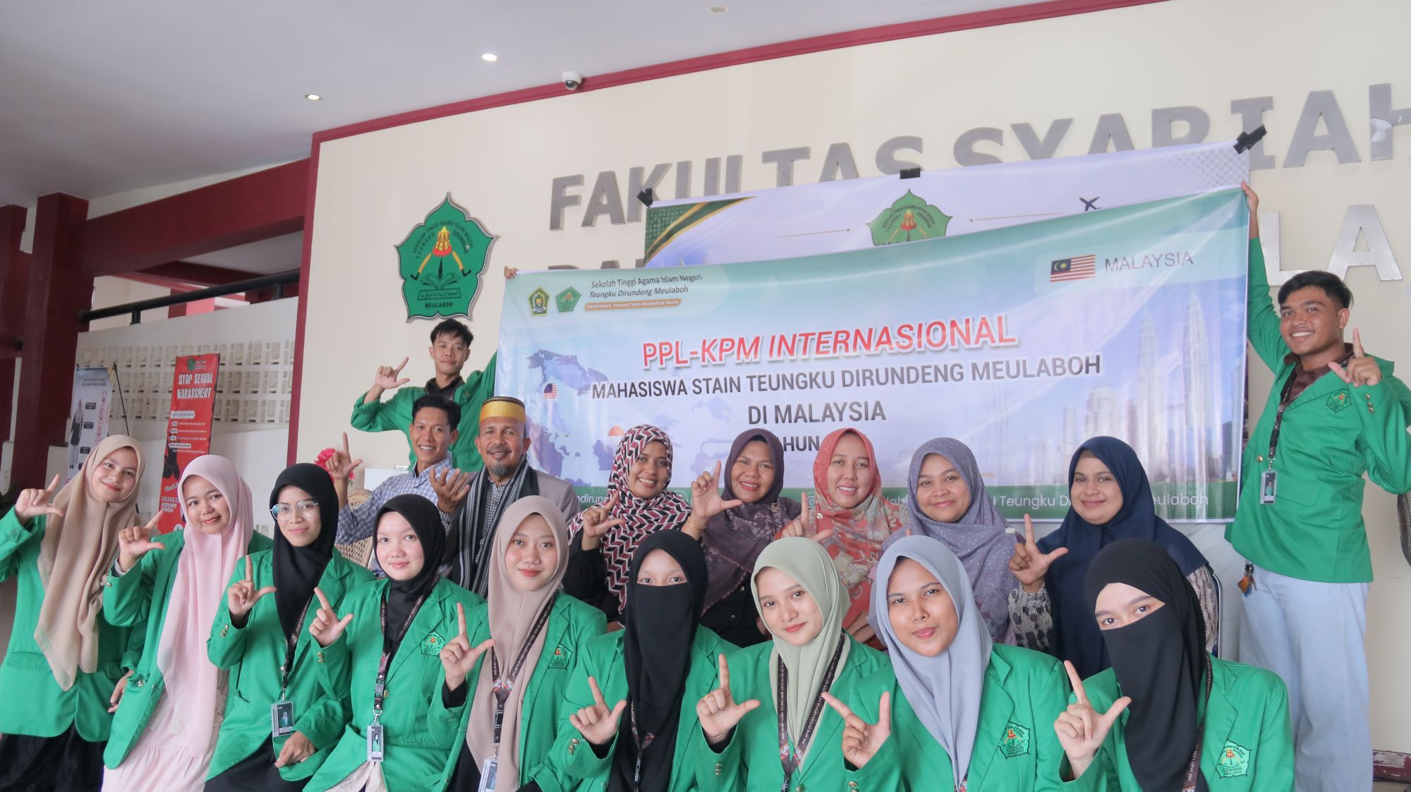 Pelepasan 17 Mahasiswa STAIN Meulaboh PPL/KPM di Malaysia dan Thailand, Selasa 18 Agustus 2026. (BASAJAN.NET/ASHA AMIELLA)