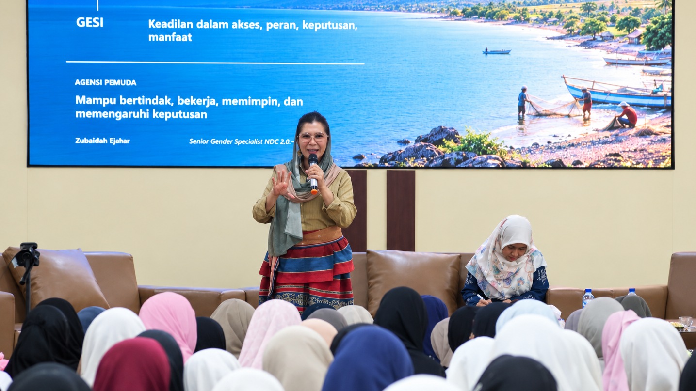 Senior Gender Specialist NDC 2.0-UNDP, Zubaidah Djohar Beri Pemahaman Green Jobs Untuk Mahasiswa STAIN Teungku Dirundeng Meulaboh, Selasa 29 September 2026